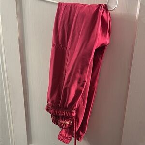 Vibrant Pink Scrubstar Jogger Pants